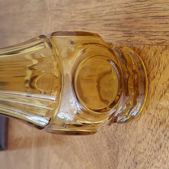 Vintage Wheaton Bullseye Flower Vase 💛 - Picture 2 of 6